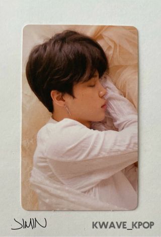 ✨jimin (지민) ✨ Bts Love Yourself Tear Version U - Official Photo Card Only
