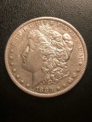1883 - S Morgan Silver Dollar Choice Au/bu Bright White Great Eye Appeal