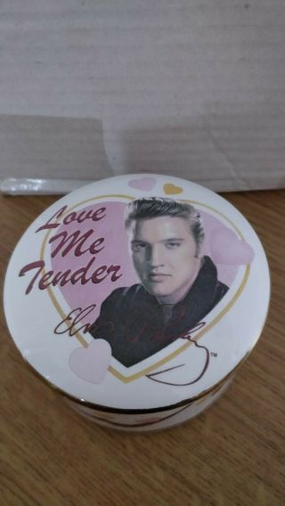 Elvis Presley The Love Me Tender Music Box Signature Product