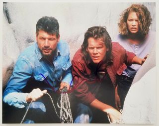 Kevin Bacon Signed Tremors 8x10 Photo Footloose The Following X - Men Legend Rad