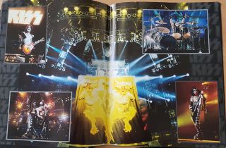 Kiss Alive 1996/97 World Tour Programme.  Front Cover Crease But Inside Ex
