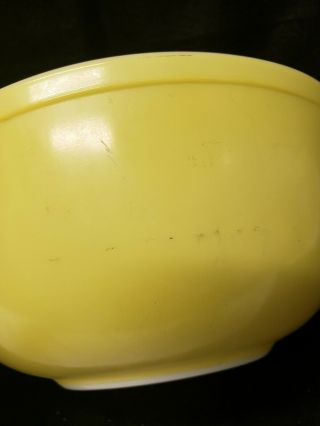 Vintage Pyrex Nesting Mixing Bowls Set 3 Primary Colors 3