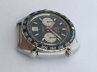 Vintage Heuer Autavia chronograph 1163 V Cal 12 3