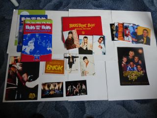 Backstreet Boys Official Fan Club News Letters Poster Photos, .