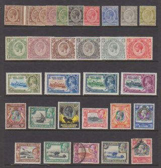 A6350: Early Kenya,  Uganda,  Tanzania Stamp Collection; Cv $275