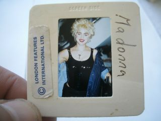 Madonna 35mm Slide Negative - Uk & Us Archives - Rare Promo Vintage 4