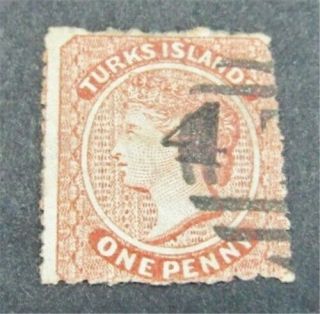 Nystamps British Turks Islands Stamp 37 $555 Signed