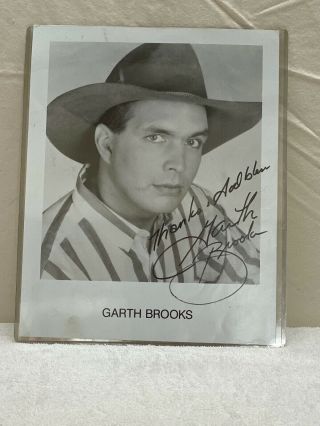 Garth Brooks Signed Autograph 8x10 Photo Country Music Legend