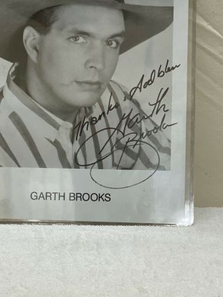 Garth Brooks Signed Autograph 8x10 Photo Country Music Legend 2