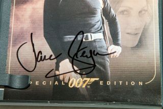 SIGNED Jane Seymour Live and Let Die James Bond 007 DVD Autograph 2
