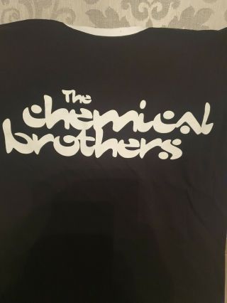 Chemical Brothers 2019 Tour T Shirt Medium