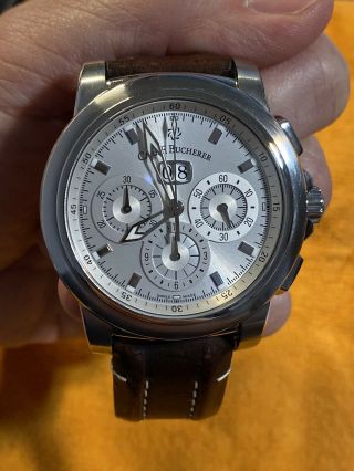Carl F.  Bucherer Patravi Big Date Chronograph Automatic Mens Watch 10611.  08