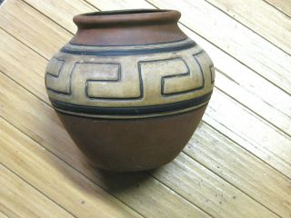 Antique Weller Souevo American Art Pottery Vase C.  1910