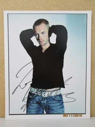 Ronan Keating Rare Hand - Signed Autographed 10x8 " Promo Photo Boyzone No Cd/lp
