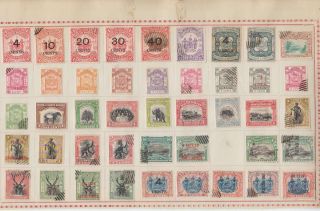 A7199: Early North Borneo Stamp Collection; Cv $340