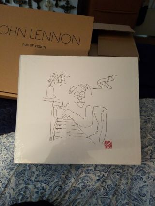 The John Lennon Box Of Vision Limited Edition Time Capsule CD Storage & Art Book 2