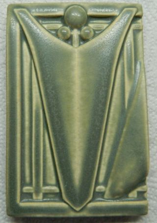 Motawi Tileworks Halsted 4 " X 6 " Art Deco Louis Sullivan