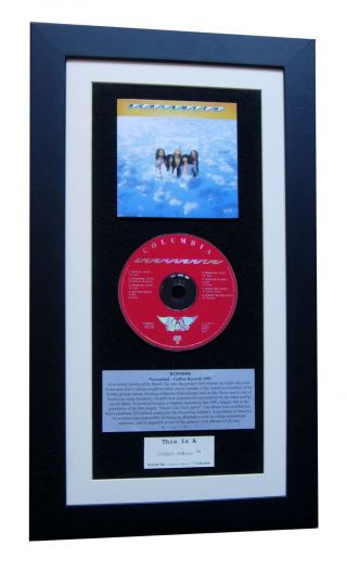 Aerosmith Debut,  1st Classic Cd Album Gallery Quality Framed,  Express Global Ship