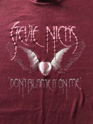 Vtg Stevie Nicks 1983 Don’t Blame It On My Wild Heart Concert T - Shirt Xl 46 - 48