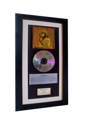 Bob Marley Rastaman Vibration Classic Cd Album Quality Framed,  Fast Global Ship