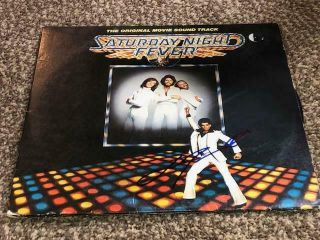 John Travolta Signed Autographed Saturday Night Fever Record Album