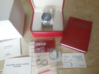 Omega Seamaster Pro 300m 2531.  80 Chronometer James Bond 41mm Ss Men 