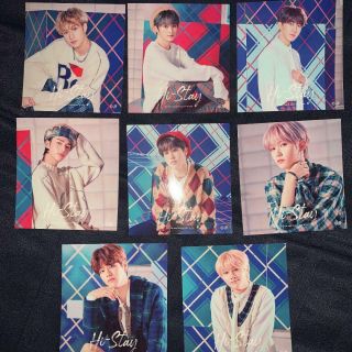 Stray Kids Showcase 2019 Hi - Stay Official Lottery Sticker 8 Complete Set