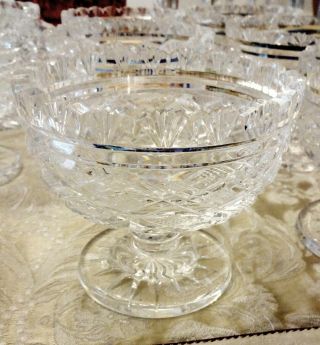 Vintage Waterford Crystal Period Piece Footed Bowl Ireland