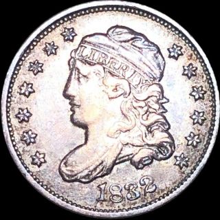 1832 Capped Bust Half Dime Lightly Circulated Philadelphia 5c Silver Collectible