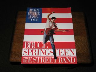 Bruce Springsteen - 1984 Born In The Usa Tour Official Tour Programme (promo
