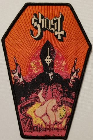 Ghost - Coffin - Limited Edition Woven Patch - -