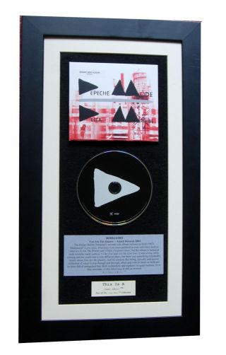 Depeche Mode Delta Machine Classic Cd Album Top Quality Framed,  Fast Global Ship