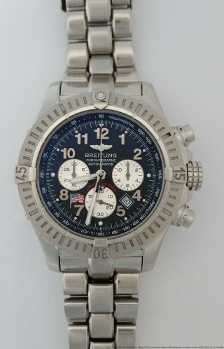 Very Rare Breitling A69360 Limited Edition Split Second Chronograph 100 Made 2
