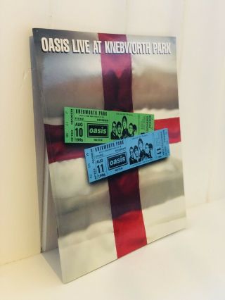 Rare Oasis Memorabilia.  Knebworth 1996 Official Programme.