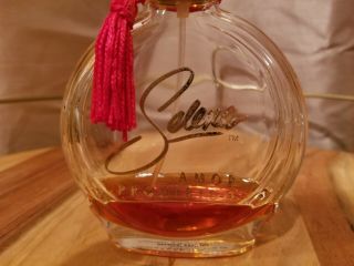 Selena Quintanilla - Amor Prohibido Perfume Bottle With Red Tassel,  Pure Perfume