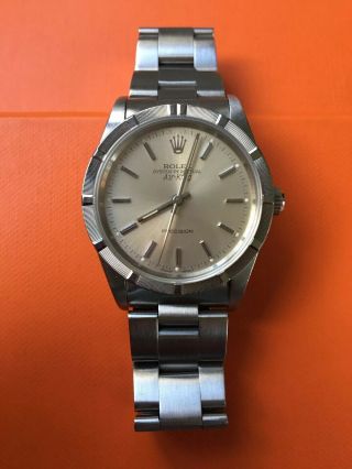Rolex Air King 14010 Stainless Steel Automatic Mens Watch.