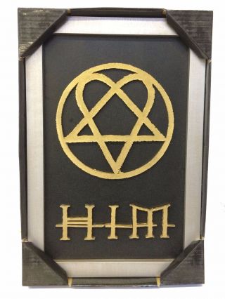 Him H.  I.  M.  Heartagram Wall Art Official Merchandise Nos 2006 Nib