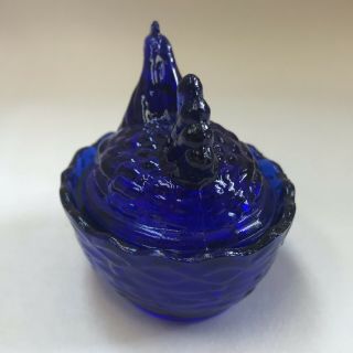 Summit Salt Hen On Nest - Cobalt Blue 3