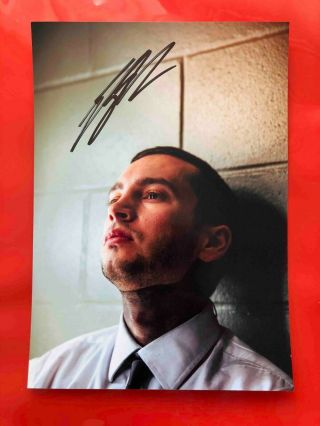 Twenty One Pilots Tyler Joseph Autograph Signed Photo 6x8