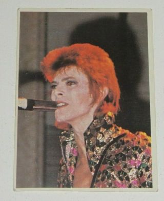 David Bowie Ziggy Stardust Era Cadbury 