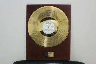 Gold Record Award The Album Kristofferson Zealand Record Festival 1974