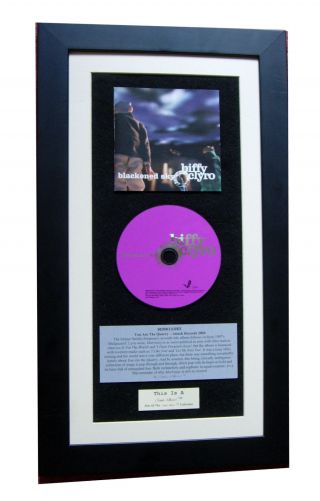 Biffy Clyro Blackened Sky Classic Cd Album Quality Framed,  Express Global Ship