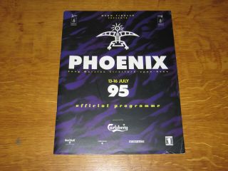 Phoenix Festival 1995 Programme - Bob Dylan The Fall Suede Public Enemy Ice - T Emf