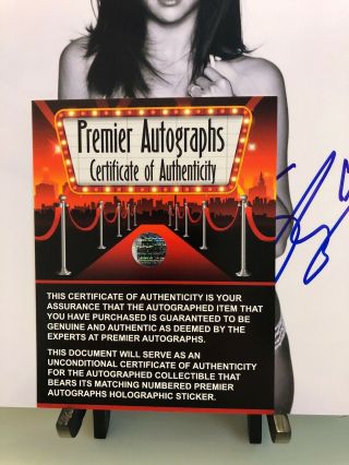 Selena Gomez Signed Autograph 8x10 Photo Signer Wizards Hot Sexy Bikini 3