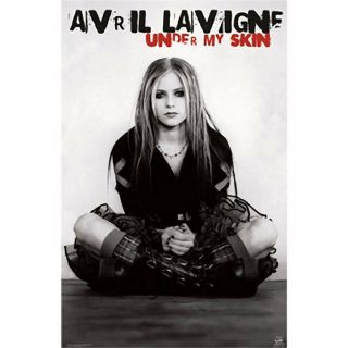 Rare Avril Lavigne Under My Skin Poster 2004 6609 Funky James R.  Minchin