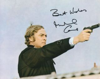Sir Michael Caine (the Italian Job) Signed 10x8 Colour Photo