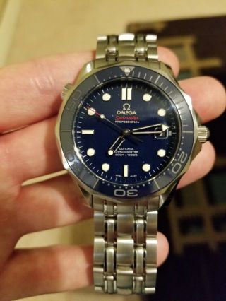 Omega Seamaster Diver 300m Co - Axial 41mm Wristwatch For Men (212.  30.  41.  20.  03.  001)