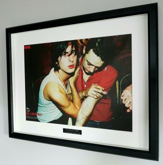 Libertines Framed Nme - Plaque - Certificate - - Rare - Pete Doherty