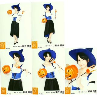 Ske48 Rena Matsui " Ske48 2011 10 " 5 Photos Complete Set Halloween Ver.