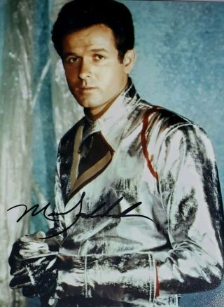 Mark Goddard Hand Signed 8x10 Photo W/ Holo Lost In Major Don West